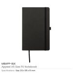 Appeel-A5-Size-PU-Notebooks-MBAPP-Blank-300×300