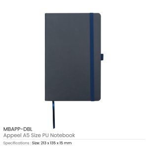 Appeel-A5-Size-PU-Notebook-MBAPP-DBL-300x300