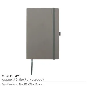 Appeel-A5-Size-PU-Notebook-MBAPP-GRY-300x300.jpg