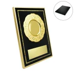 Aluminum Award Plaque with Stand A3 Size & Gold Plate in Presentation Box