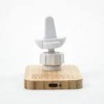 Bamboo Wireless Car Charger 15W Fast Charging & Type C