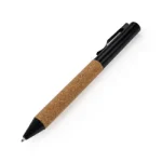 Black-Metal-Pen-with-Cork-Barrel-PN59-CO-Blank-600×600