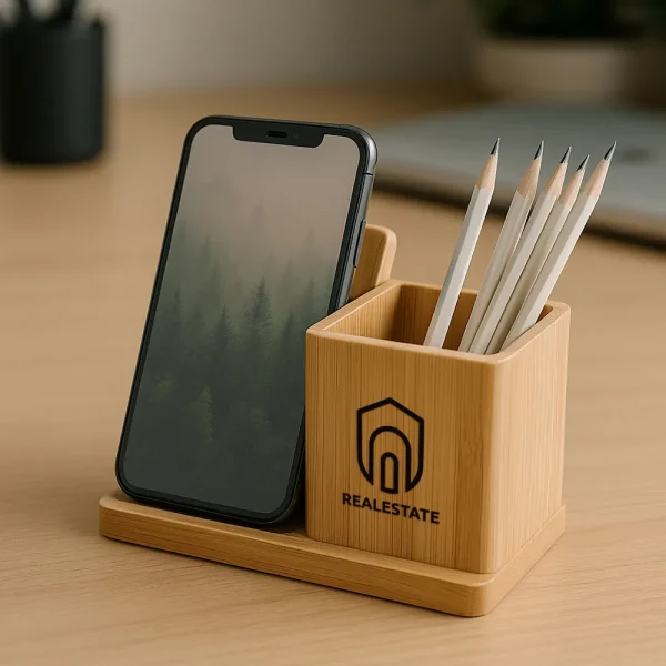 Branding-Bamboo-Pen-Holder-with-10W-Wireless-Charger-JU-WDS2-BM-600x600