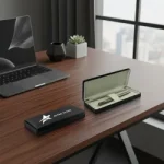 Black-Pen-Box-in-PU-Leather-with-Soft-Velvet-Interior-LPB-06-600×600