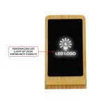 Branding-LED-Logo-on-Bamboo-Wireless-Charger-Stand-WCP-L3-2-600×600