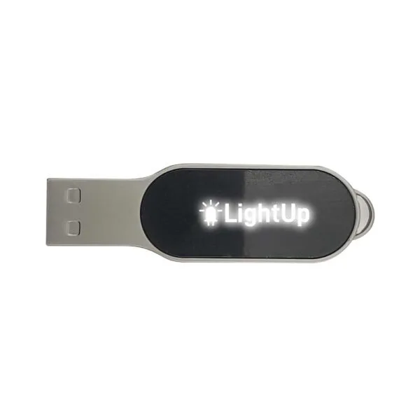 Oval Light-Up Logo USB 16GB
