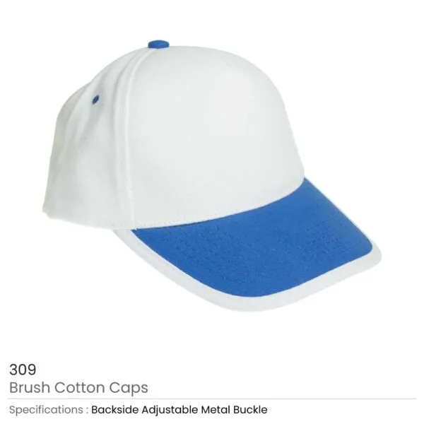 Cotton Caps with Metal Clip