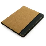 Cork-Cover-Folder-B5-Size-with-Notepad-Pen-and-Sticky-Notes-MB-10-Closed-View-250×250