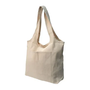 Cotton-Hobo-Bag-with-front-Pocket-CSB-12-NAT-Side-View-300x300