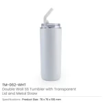 Double-Wall-SS-Tumbler-with-Transparent-Lid-and-Metal-Straw-500ml-TM-062-Blank-600×600