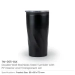 Double-Wall-SS-Tumblers-with-PP-Interior-and-Transparent-Lid-580ml-TM-065-Blank-600×600