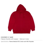 Fleece-Hoodie-with-Zipper-HOODIES-Z-RED-600×600