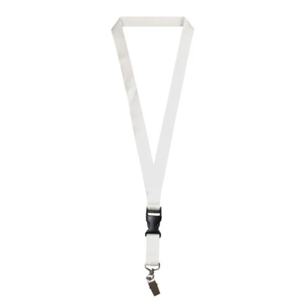 Lanyard with Safety Buckle & Crocodile Clip