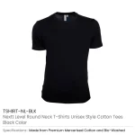 Nextt Level Bio-Washed Round Neck T-Shirts for Men