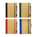 Recycled Notebook with Pen
