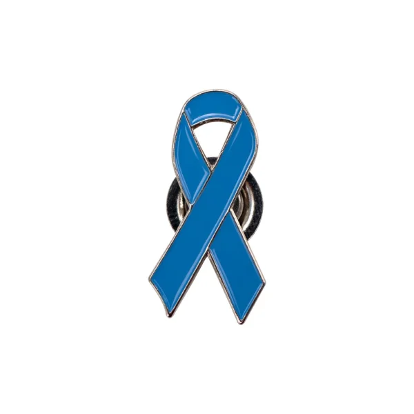 Prostate Cancer Awareness Logo Metal Badges
