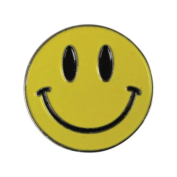 Smiley Metal Badges – Ready Stock