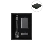 Premium Corporate Tech Gifts in Black Magnetic Closure Gift Box