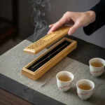 Wooden-Incense-Burner-Holder-with-Drawer-Includes-10-Pcs-Oud-Sticks-ICB2-Blank-1-600×600