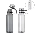 rPET Transparent Bottles 800ml SS Lid with Carry Handle
